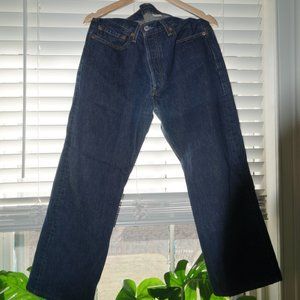 Dark Wash Levis 501